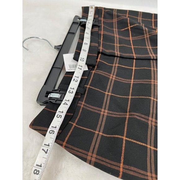 NWT SMYTHE Size 10 Bootcut Trousers In Plaid Mid-rise MSRP $450 - Picture 4 of 10